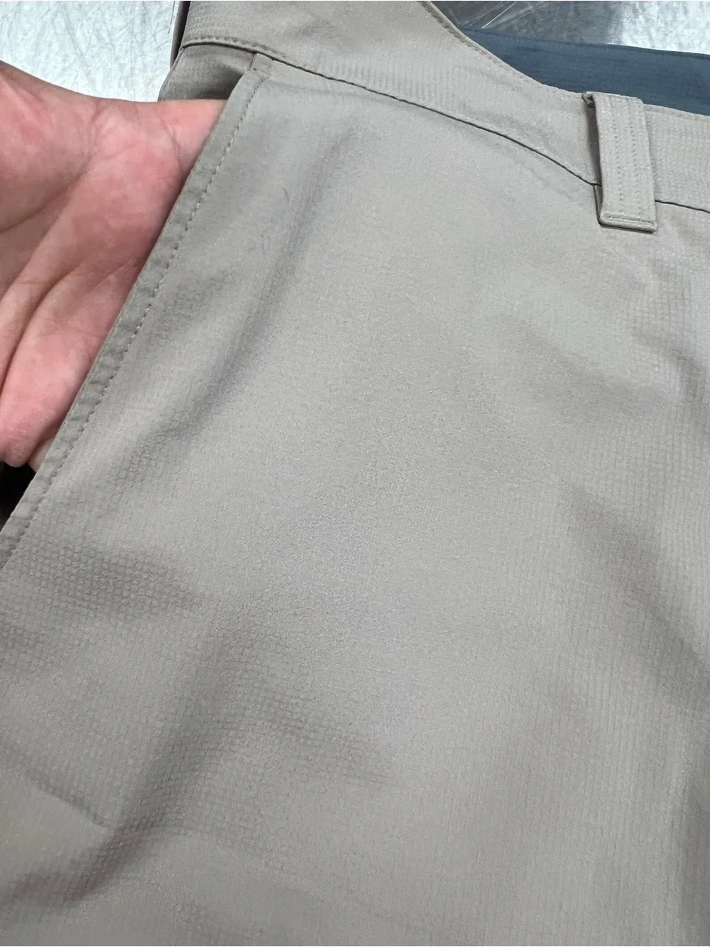 Travis Mathew Men's Light Tan Flat-Front Shorts
